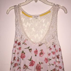 Summer Lace Backed Blouse